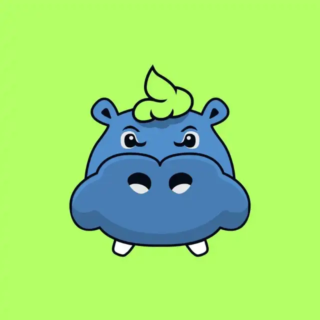 El Hippo profile picture logo green